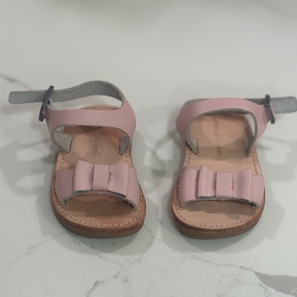Freshly picked pink sandals
